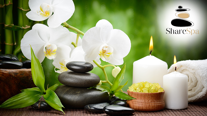 עיסוי זוגי 45 דקות בסניפי Diamond- רשת Share Spa